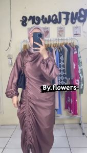 DRESS CARLA SATIN PREMIUM FULL SERUT