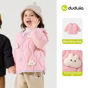 DUDUJIA | Áo Khoác Bông Lót Ấm Cho Trẻ Mới Biết Đi Mùa Đông