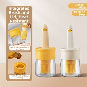 KuaKe | Food-Grade Silicone Basting Brush High-Temperature Resistant Kitchen Tool
