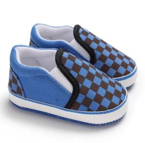 Sepatu bayi baby prewallker slip on catur laki-laki dan perempuan usia 0-12 Bulan tebaru berkualitas murah empuk anti slip baby prewalker
