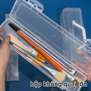 Hộp đựng cọ vẽ tranh chuyên dụng. Dụng cụ tô vẽ tranh tiện dụng LIM Art