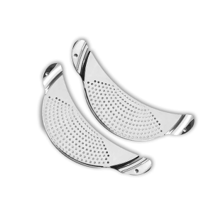 1/2Pcs Pot Strainer Set Stainless Steel Universal Fit Dishwasher Safe Colander for Fruit Veggie Pasta Home Kitchen Cooking