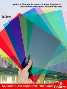 Colorful Translucent PVC Film Sheets A4