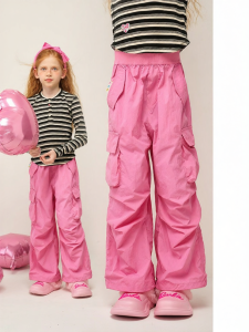 PPTOWN | Trendy New Design Spring Girls Cargo Trousers