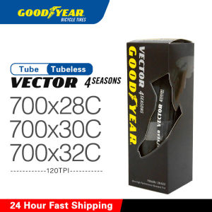 Goodyear Vector 4 SEASONS 700x25c Tire Tubeless/Tube Road Bike Tire 700x28c Clincher Foldable Gravel Cycling Tire Parts