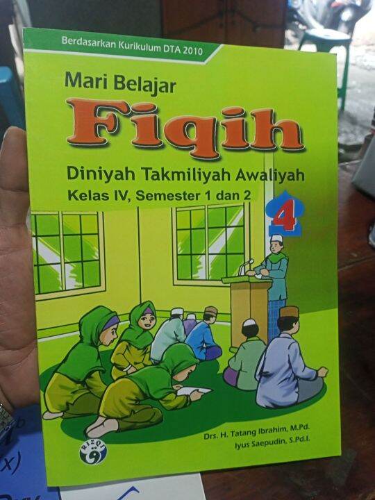 Buku Mari Belajar Fiqih Diniyah Takmiliyah Awaliyah Kelas 4 Semester 1 ...