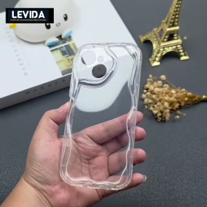 Softcase Silikon Bening Melting Case Gelombang Tecno Spark 40C Tecno Spark 40 Pro Tecno Spark 40 Pro Plus