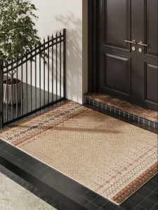 YUNHAOBUYI | Non-slip Easy-to-clean Mid-century Modern Door Mat