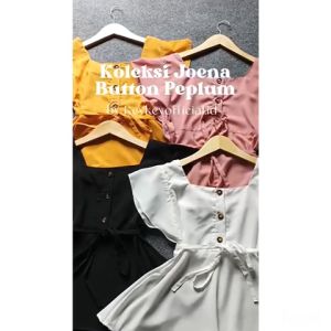 Key - 0324 JOENA Top on Peplum Wolfis Premium