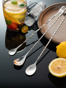 BOANG | Stainless Steel Bar Spoon for Tea Cocktail Juice and Coffee