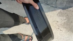 2 Pcs Talang Air Isuzu Traga Model Giga List Carbon Harga Murah Sepasang