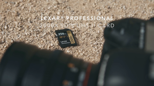 Lexar Professional SDXC 2000x UHS-II V90 ความจุ 64GB  128GB 256GB (Read 300MB/s  Write 260MB/s)