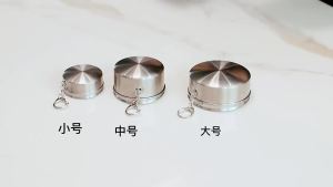 Portable Stainless Steel Foldable Cup 75ml/150ml/250ml Outdoor Travel Collapsible Coffee Mug Telescopic  Hiking Camping Water
