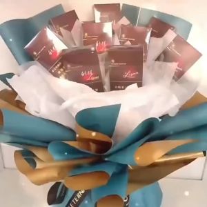 【20pcs】58cm*58cm Flower Wrapping Paper Jelly Color Romantic Flower Handmade Paper Bouquet Wrapper