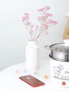 Panci Listrik Portable Serbaguna 18cm Kompor Pintar Pelajar/panci listrik/Asrama/Perjalanan Bisnis AN