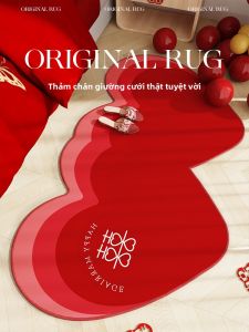 BEIAISI | Celebratory Wedding Room Carpet Thick Padding