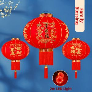 Red Remote Control New Year Wedding Lantern