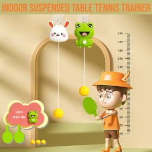 Indoor Suspended Table Tennis Trainer Ping Pong Sports Exercise Training Kit Ping Pong Bat And Balls