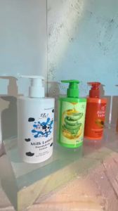 DW snail whitening brightening body lotion 300ml moisturizing skin care