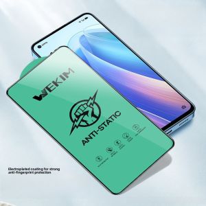 Henyou | Oppo K10 Series Tempered Glass Screen Protector Full Cover Privacy HD Anti-Fingerprint Blue Light Filter Eye Protection New Model
