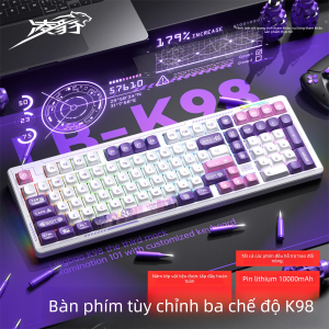 Lingbao | Customizable Wireless Bluetooth Triple-Mode Mechanical Keyboard for Gaming and Office