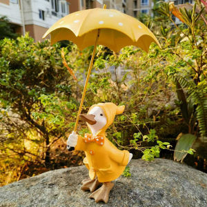 Outdoor Garden Decorative Duck Ornaments Villa Homestay Courtyard Balcony Arrangement Internet Famous Landscape Animals