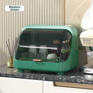 UV Disinfection Dishes Storage Rack