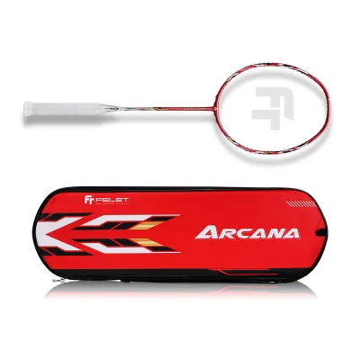 Violent Attack Badminton Racket FT FELET Carbon Fiber 36 Pounds with Racket Case Control Type (Offensive And Defensive) from China
