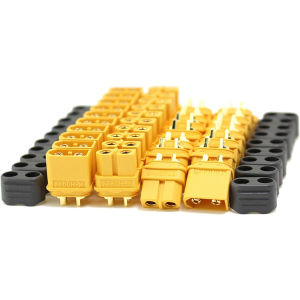 5/15 Pairs Xt60H Connector Set Male Female Bullet Connectors with Protective Shell Pvc Power Plug Adapter Terminals for Rc Airplane Car Lithium Battery