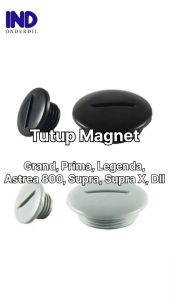 Kancing-Baut-Baud Tutup Block-Blok-Bak Magnet-Mesin Besar-Kecil Abu-Silver Set Mega Pro Lama-New Primus & GL Pro-Max & Neotech & Tiger Lama-Revo-New