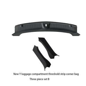 For Tesla New Model Y LAUNCH 2025 Juniper 2025+ Trunk Threshold Strip TPE Anti Scratch Protection Lid