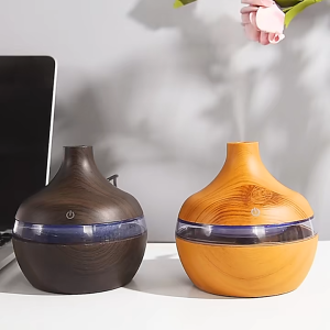 COD Taffware HUMI Air Humidifier Ruangan Aromatherapy 7 warna 300 ml + Minyak Essential 6in1 10ml