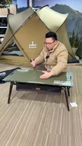 CampBoost DEFTHIKE 3 Way Tactical Camping Table Meja Camping Folding Table IGT Table Camping Meja lipat Camping Outdoor