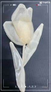 Hoa Vải Voan Xốp Trang Trí D.I.Y Cho Áo Quần - Xuất Xứ Việt Nam