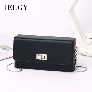 IELGY Ladies Chain Small Square Bag Korean Version All-Match Popular Cross-Body Mobile Phone Bag