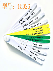 American Plastic Feeler Automobile Industry Special Measuring Tool Thickness Gauge 15026 12379 19350 Upper Art