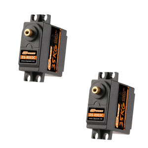 Servo Kỹ Thuật Số DSPOWER 35KG Bánh Răng Kim Loại Dành Cho Xe RC 1/8 1/10 Xe Tải Xe Tăng Thuyền Máy Bay TRX4 TRX6 Axial SCX10 WLtoys MJX Xoay 180/300 Độ