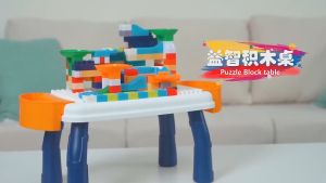 Bàn xếp hình 142 chi tiết Chi Tiết Cho Bé Đồ Chơi Xếp Hình Phát Triển Trí Não