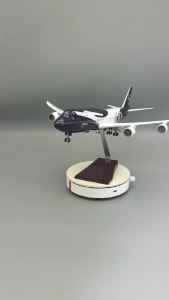 43-47cm Large Scale Lufthansa100 Years Collectible A350 380 B747 787 Diecast Resin Airplane Model for Collection Display or Gift