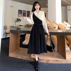 First Girl-Dress Terbaru Model Menyatu Kekinian Gaya Korea - G043
