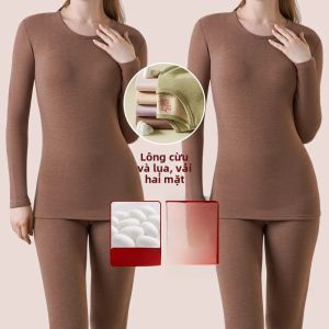 MiiOW | Quần lót giữ nhiệt dày dặn cho nữ MiiOW Cat Person Warmth không có dấu vết Quần lót mùa thu đông bằng nhung mềm mại