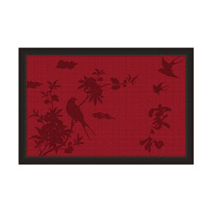 OULAISEN | Red Durable Slip-resistant Door Mat