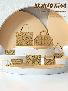 Casual Cork Texture Womens Bag 2024 New Style Fashionable Student Bag Water-Resistant Simple Design Small Size Shoulder Bag