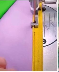 Chân vịt may dây kéo giọt nước loại tốt may khít đẹp dùng cho máy công nghiệp 1 kim