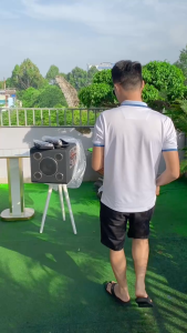 Loa Karaoke Xách Tay Kèm 2 micro UHF MTMAX K10 - 25 Đường tiếng Công suất 500 – 750W Hệ thống loa Bass đôi 25cm  Phù hợp karaoke sự kiện bán hàng dã ngoại  Bảo Hành 12 Tháng