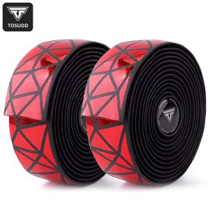 TOSUOD | TOSUOD Xe Đạp Đường Bộ Tay Lái Băng PU Mềm EVA Sỏi Xe Đạp Thanh Cầm Chống Trơn Trượt Hấp Thụ Sốc Thoáng Khí Đi Xe Đạp Phụ Kiện