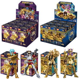 Blokees Gold Saint Action Figure Galaxy Version 02 Libra Dohko Sagittarius Saint Seiya Assembling Toys Children Birthday Gift