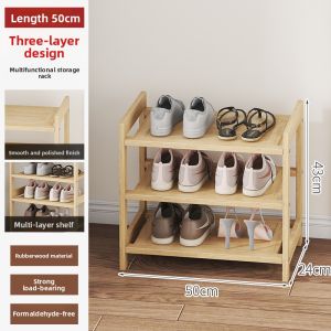 CHUJUN | Multi-layer Wooden Shoe Rack for Indoor Use