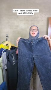 Celana Kulot Jeans Highwaits: Ukuran & Kenyamanan