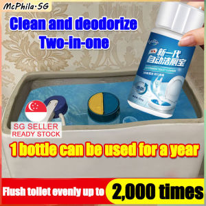 ⚡SG Stock⚡ Automatic toilet bowl cleaner / Blue liquid detergent stain remover / Toilet flush cleaner / Toilet bowl freshener 马桶清洁剂 洁厕剂 洁厕宝 洁厕灵